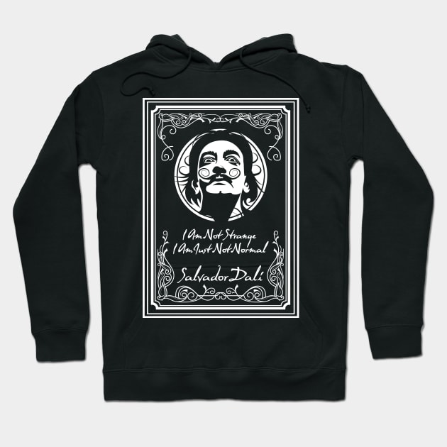 Salvador Dali Quote Design Hoodie by HellwoodOutfitters